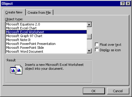 Steps To Insert An Excel Document In Word